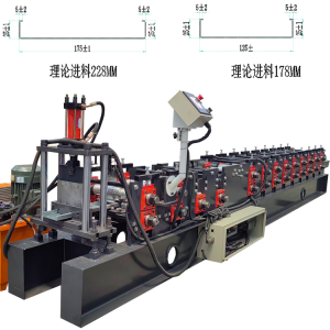 Adjustable C-Channel Roll Forming Machine | Automa